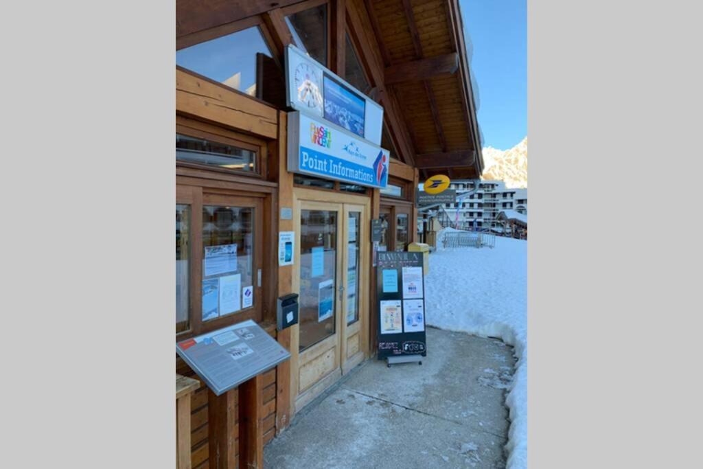 Studio 1600 Pied Des Pistes Avec Magnifique Vue Puy-Saint-Vincent Exterior photo